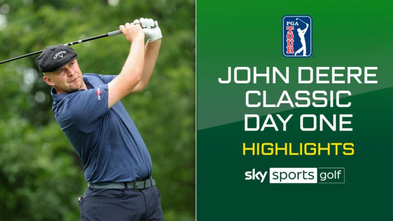 Hall impresses as Springer leads on -12 | John Deere Classic | Day One highlights