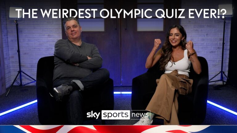 The weirdest Olympic quiz EVER!? Sky Sports presenters put to the test