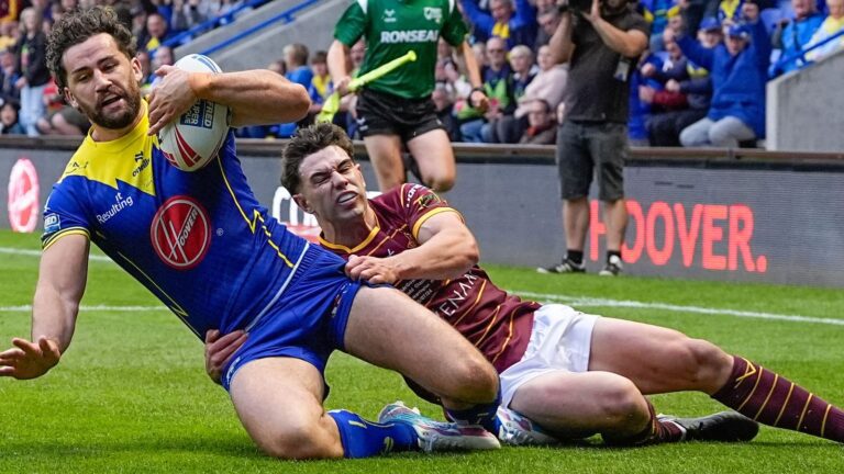 Super League: Warrington cruise to win over Huddersfield- as it happened