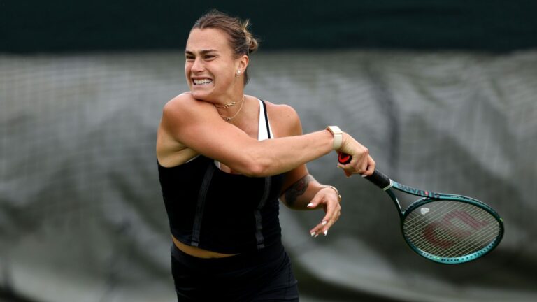 Wimbledon: Aryna Sabalenka pulls out on first day due to shoulder injury | Tennis News