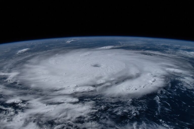 Viewing Hurricane Beryl from space