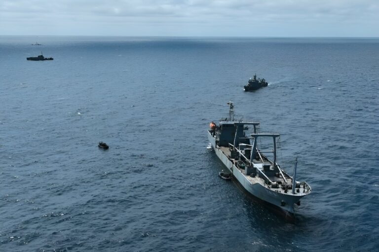 Off Ecuador’s Galapagos, a former shark-poaching ship’s new mission