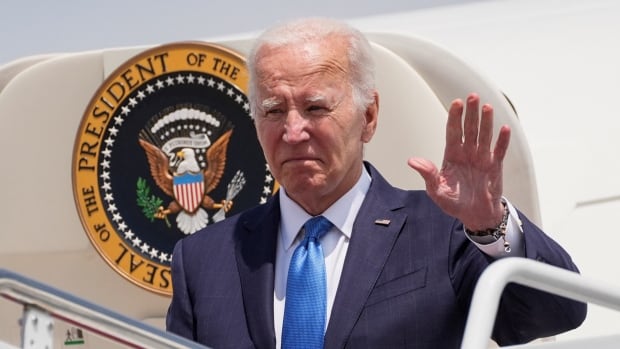 ‘Defence of democracy is more important than any title,’ Biden says of exiting presidential race