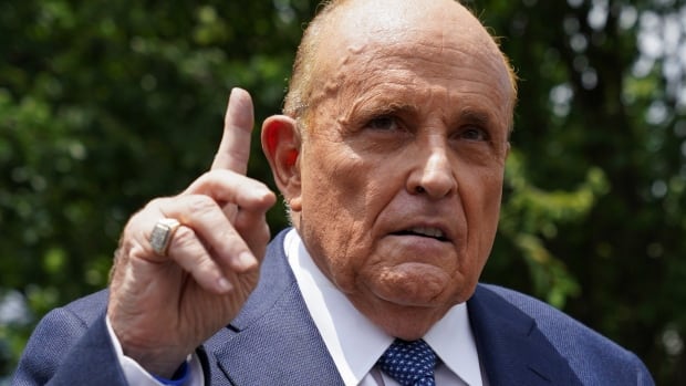 Giuliani disbarred in New York state as court finds he repeatedly lied about Trump’s election loss