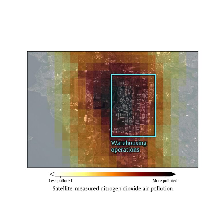 Warehousing industry found to increase health-harming pollutants, with people of color especially affected