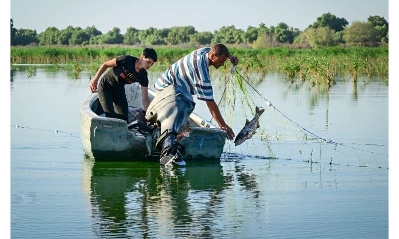 Fishermen and tourists have been drawn to visit the village by the lake