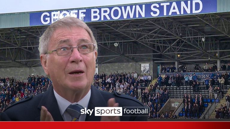 St Johnstone pay tribute to their former manager Geoff Brown in a special pre-match celebration.