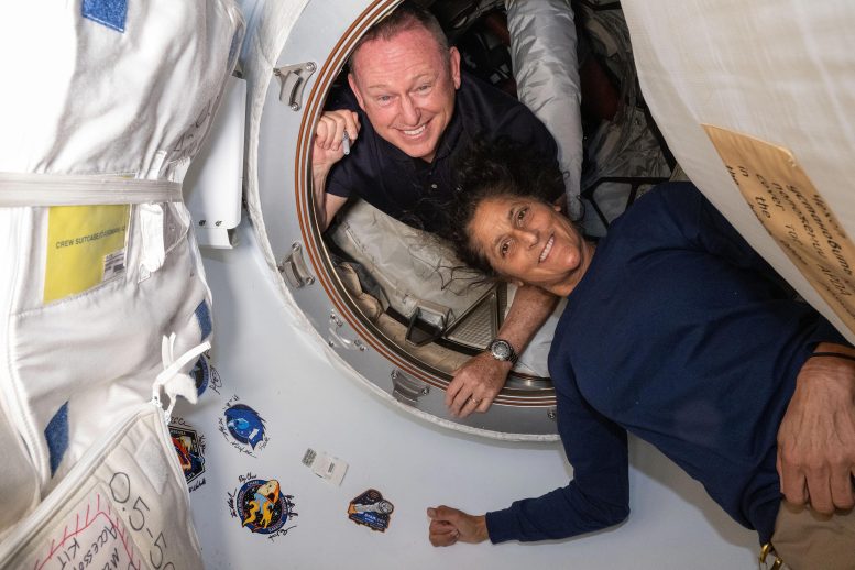 NASA’s Boeing Crew Flight Test Astronauts Butch Wilmore and Suni Williams