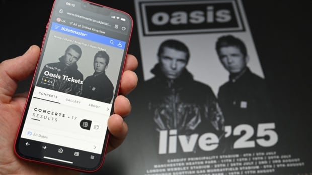 More than a million Oasis concert tickets go on sale with long waits online, error messages