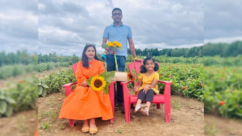 Sharif Rahman and his family. He and his wife, Shayela Nasrin, came to Canada roughly 10 years ago to start a family and a business.