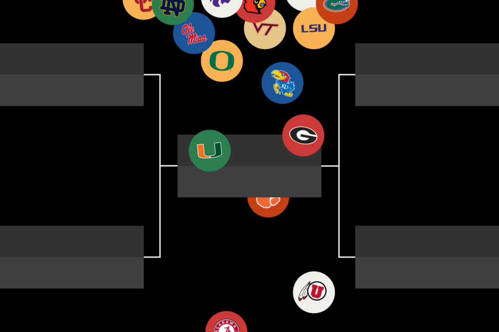 College Football Playoff 2024 projections: The Athletic’s 12-team bracket