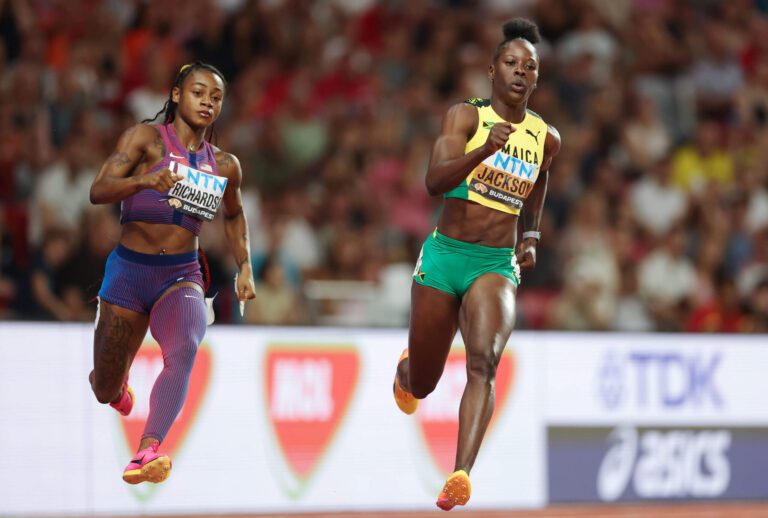 Jamaica’s Shericka Jackson won’t race 100m at Olympics, making Sha’Carri Richardson heavy favorite