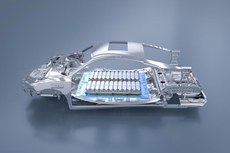 Electric Car Battery Cells Module