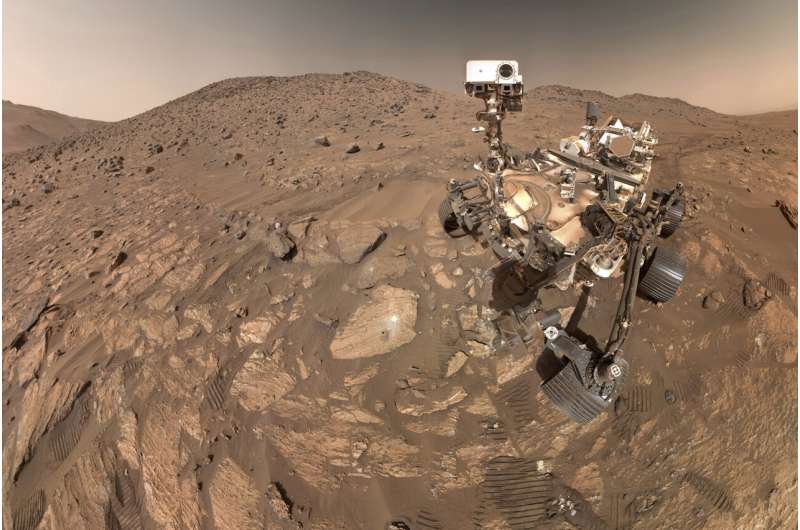 NASA's Perseverance rover on Mars begins steep climb to rim of a crater