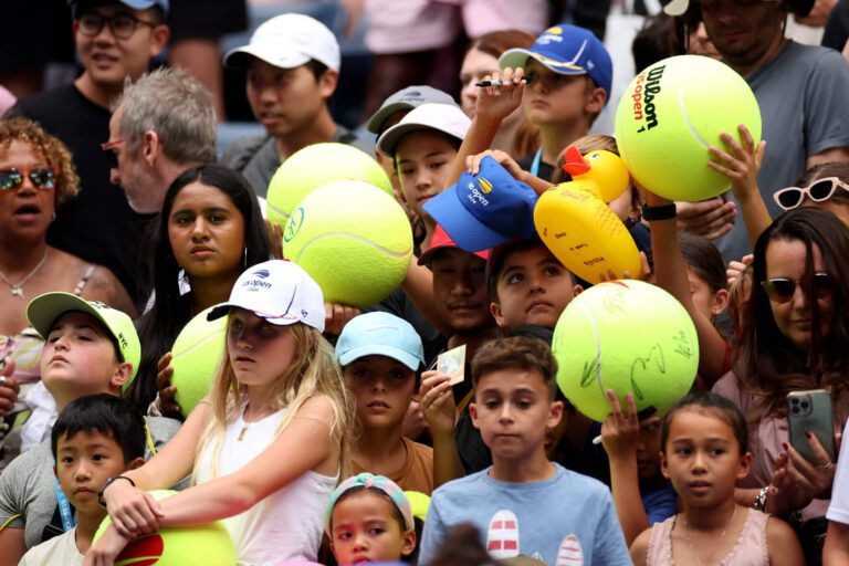 How the U.S. Open’s jumbo tennis ball became a cute and fuzzy yellow harbinger of doom