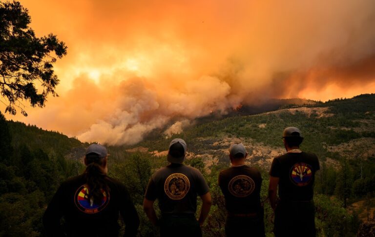 One dead in Colorado blaze as fires ravage US west