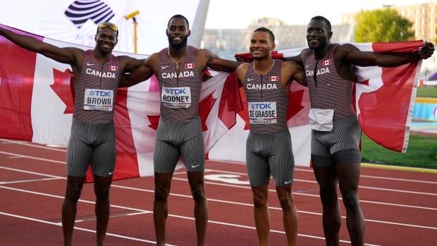 Andre De Grasse and men’s 4x100m relay team set sights on Olympic title