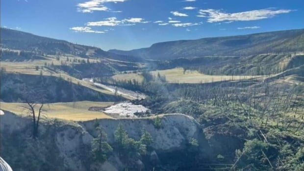 Man rescued, evacuations ordered after Chilcotin River landslide