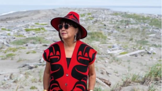 Fashion designer brings work back to Haida roots in new exhibit