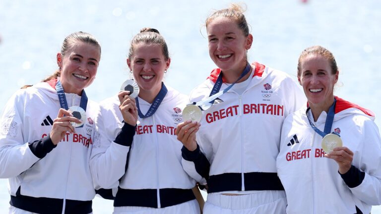 Olympics 2024: Team GB claim three rowing medals but Helen Glover misses out on gold | Olympics News