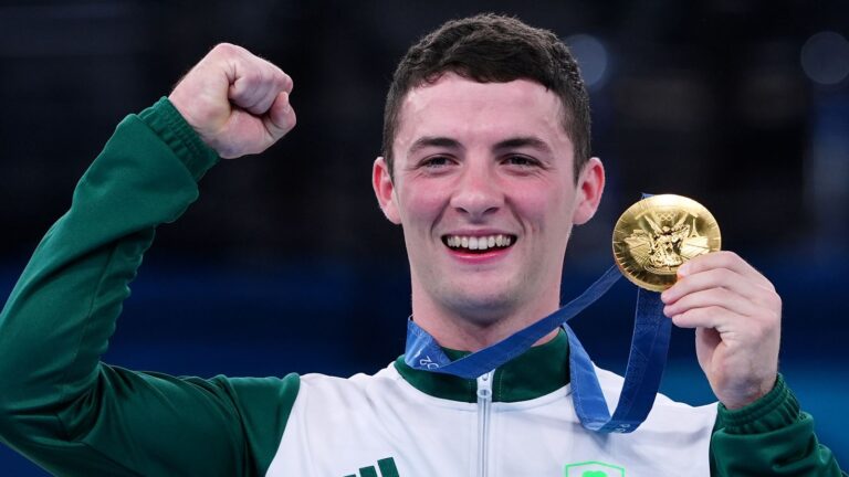 Olympics 2024: Rhys McClenaghan wins historic gymnastics gold for Ireland as Max Whitlock finishes fourth | Olympics News