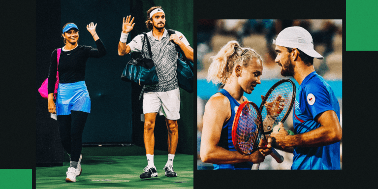 How tennis couples like ‘Tsitsidosa’ navigate what it’s like to date a tennis player