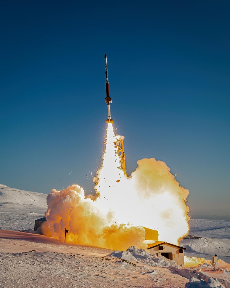 Endurance Rocket Ship Launches