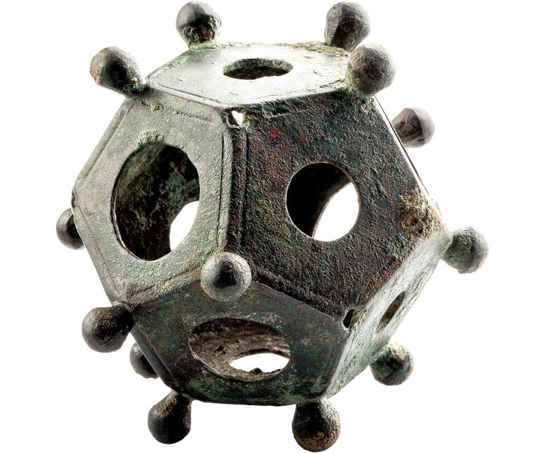 Roman Bronze Dodecahedron