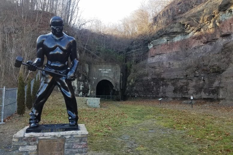 John Henry Great Bend Tunnel in West Virginia