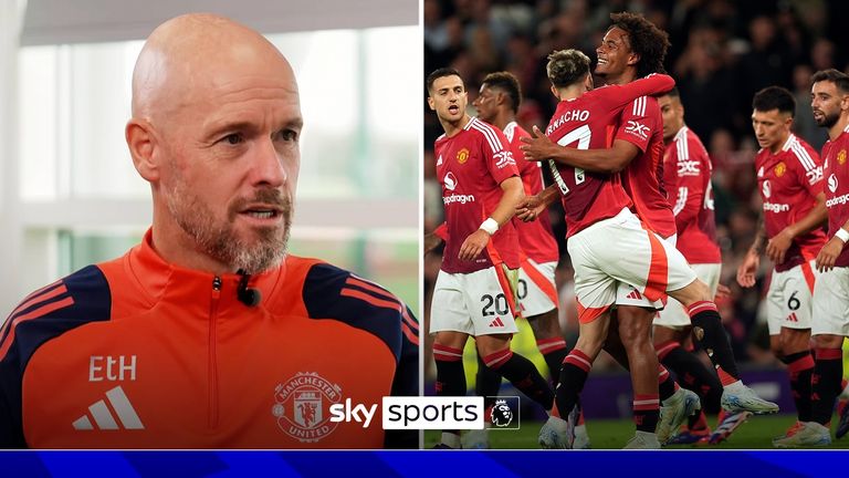 Manchester United boss Erik ten Hag believes they&#39;ve made good progress during his time in charge and he can&#39;t wait to face their fiercest rivals Liverpool on Sunday.