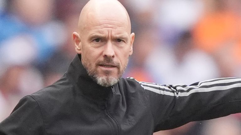 Manchester United manager Erik ten Hag