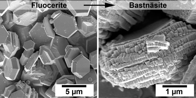 Fluocerite and Bastnasite