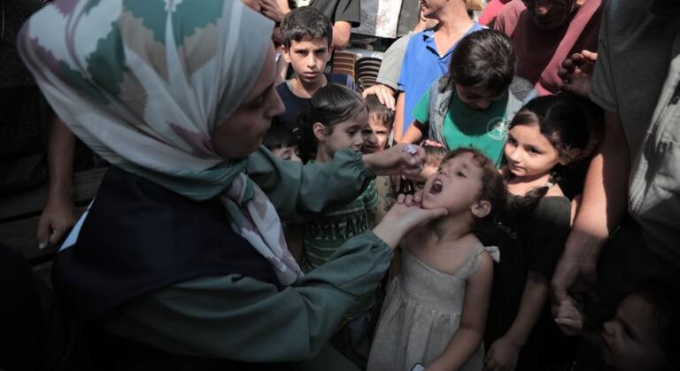 Gaza: Disease and war stalk children, despite vaccine success