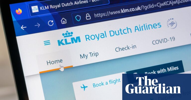 Our agreed KLM flight ticket price took off, disappeared and cost us £118 | Money