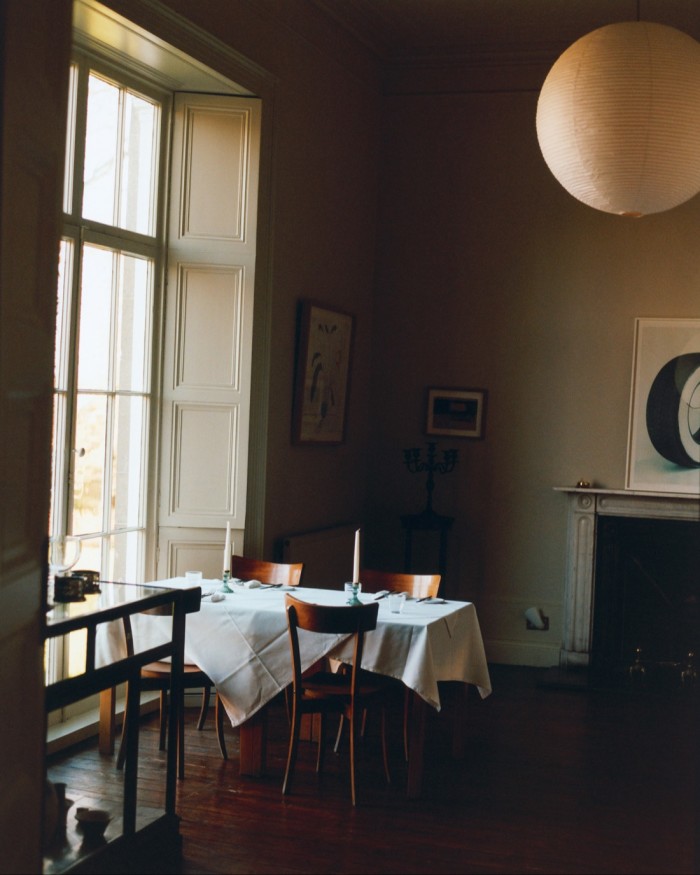 The dining room at Boath House