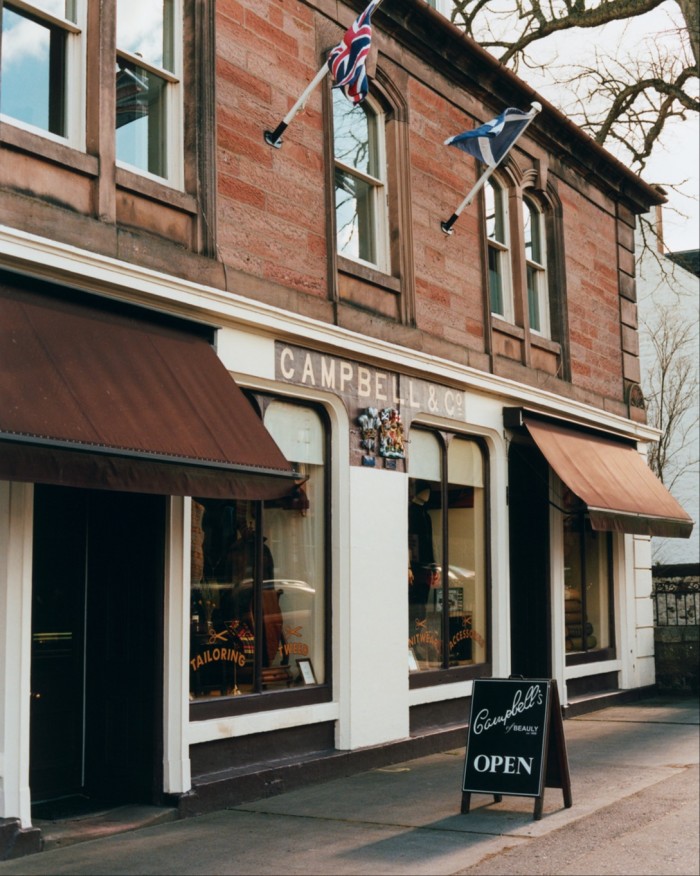 Campbell’s tailors on Beauly High Street