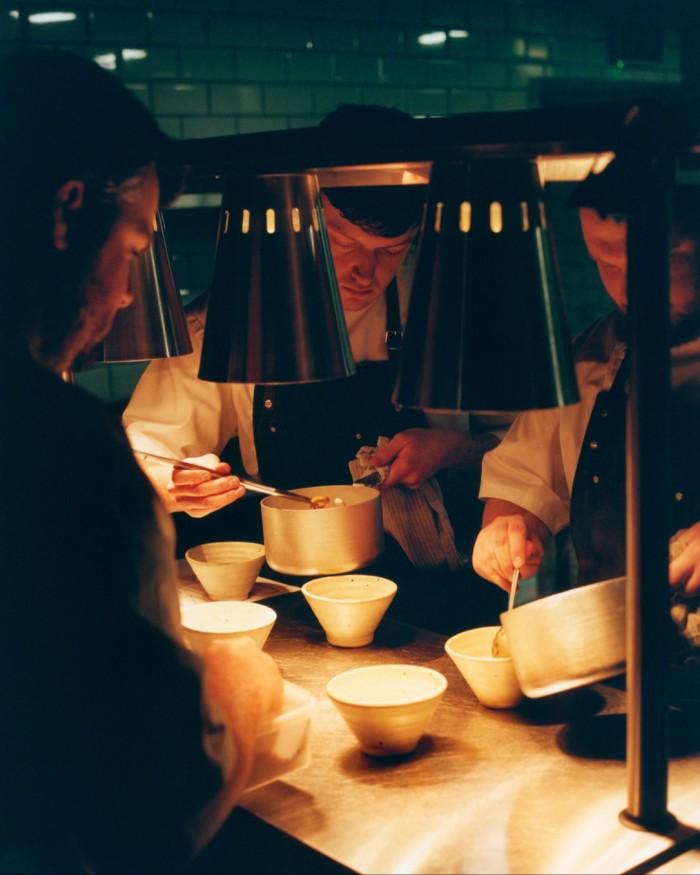 The kitchen at Killiecrankie House