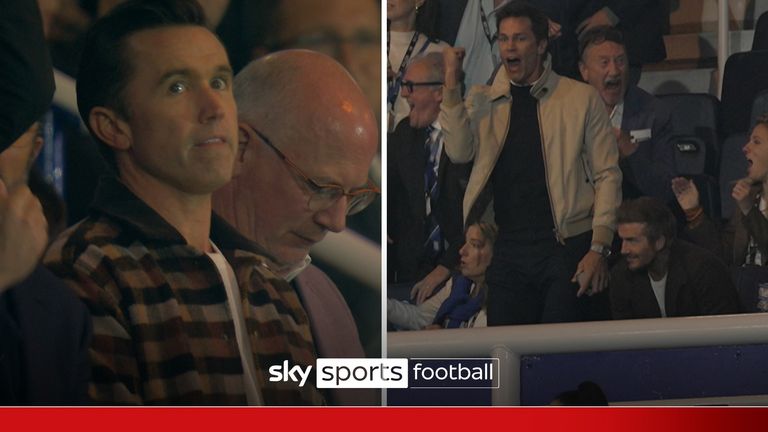 Check out the best reactions from Tom Brady, who owns a stake in Birmingham City, and Wrexham owner Rob McElhenney as the Blues triumphed 3-1.