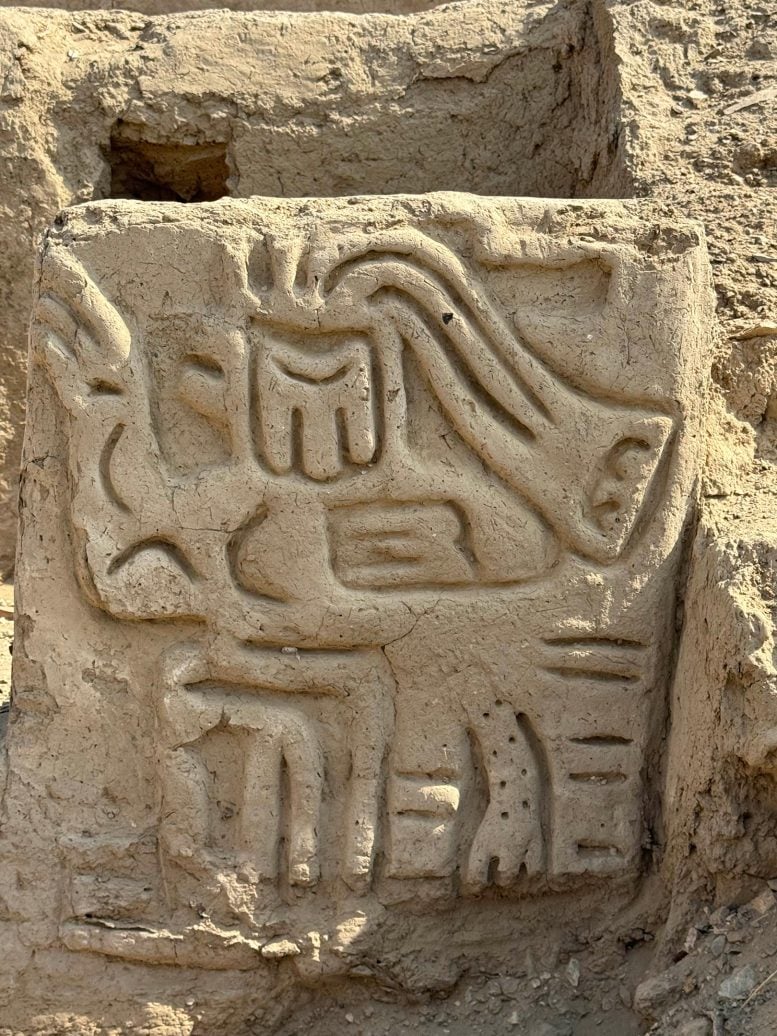 Bird Figure at La Otra Banda Site