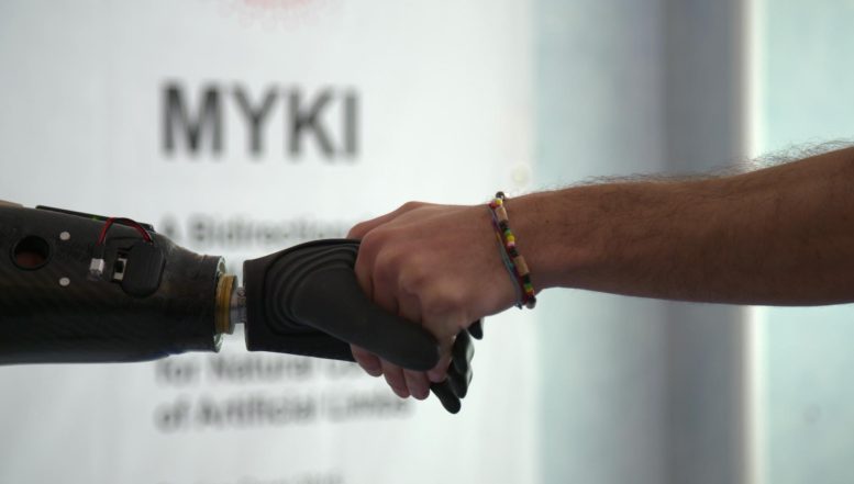 Handshake Test on Robotic Prosthesis