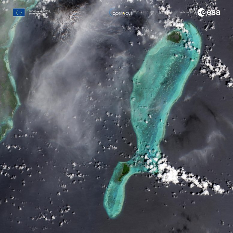 Belize Reef From Sentinel-2C