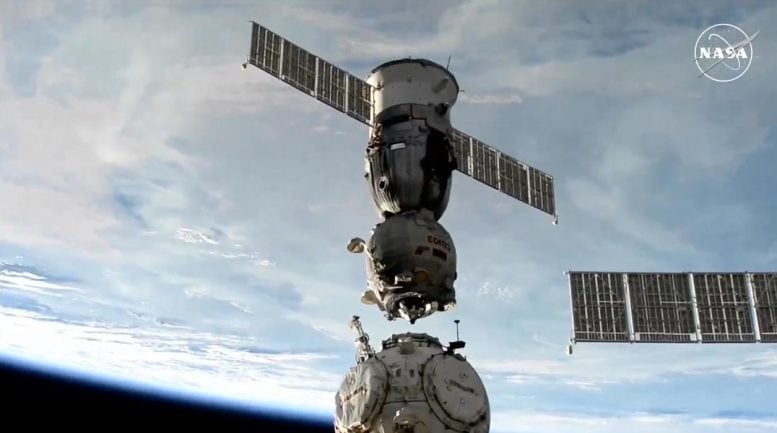 Soyuz MS-25 Spacecraft Undocks From International Space Station