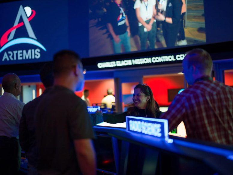 Charles Elachi Mission Control Center