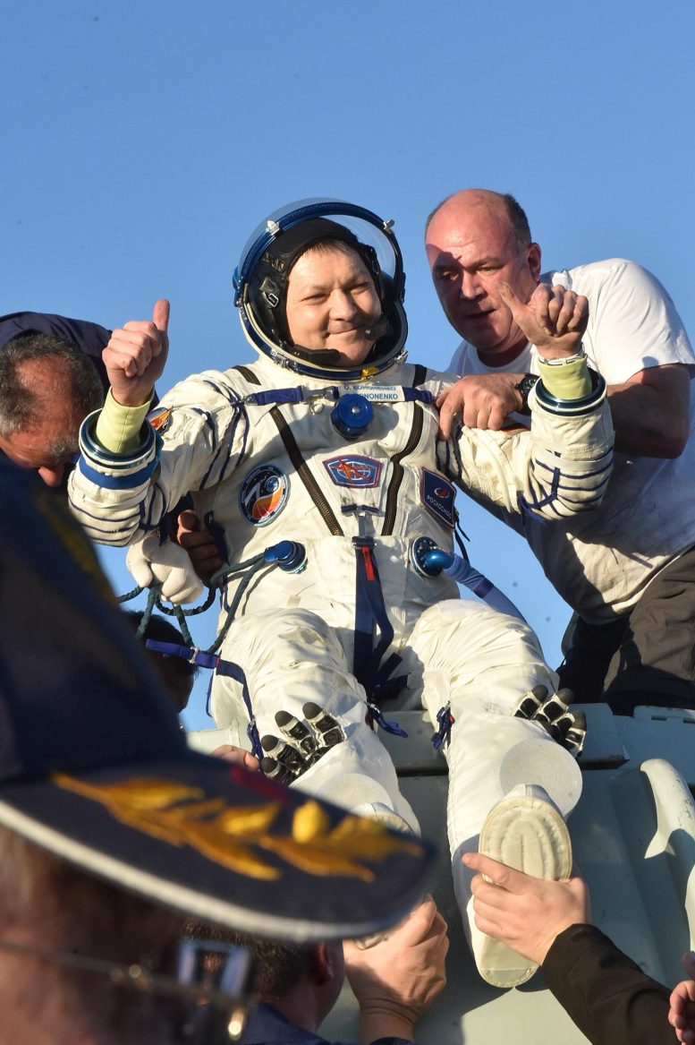 Oleg Kononenko After Landing