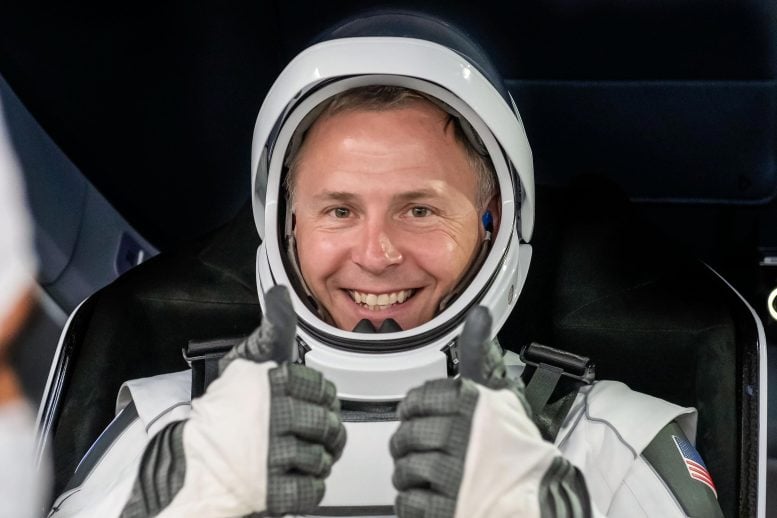 SpaceX Crew-9 Pilot Nick Hague Thumbs Up