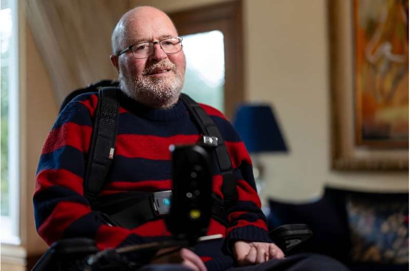 John McArthur, a longtime butterfly collector now living with multiple scleroris, told AFP it was 'humbling' to find his collection a home at London's Natural History Museum