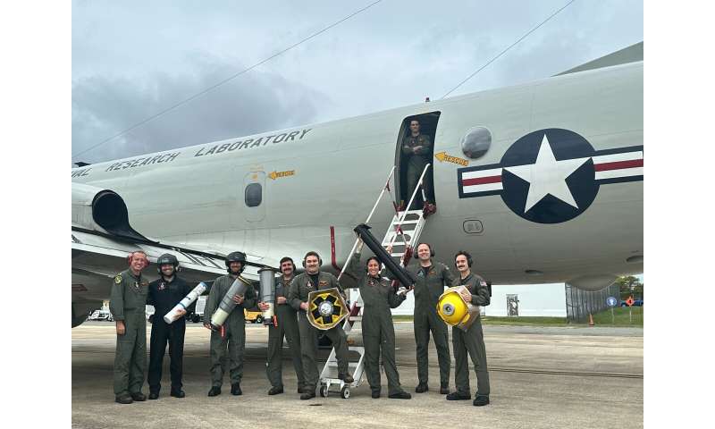 VXS-1 Squadron continues the mission, tracking potential tropical cyclone