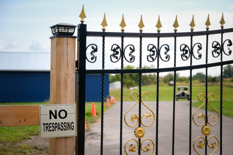 A few of Robert Bradshaw's vintage car shop near Stirling, Ontario. Ontario Provincial Police raided the property in May 2024, seizing 45 vehicles. 