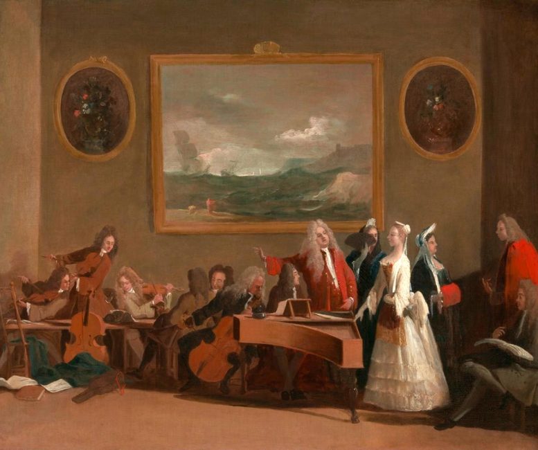 Rehearsal of an Opera