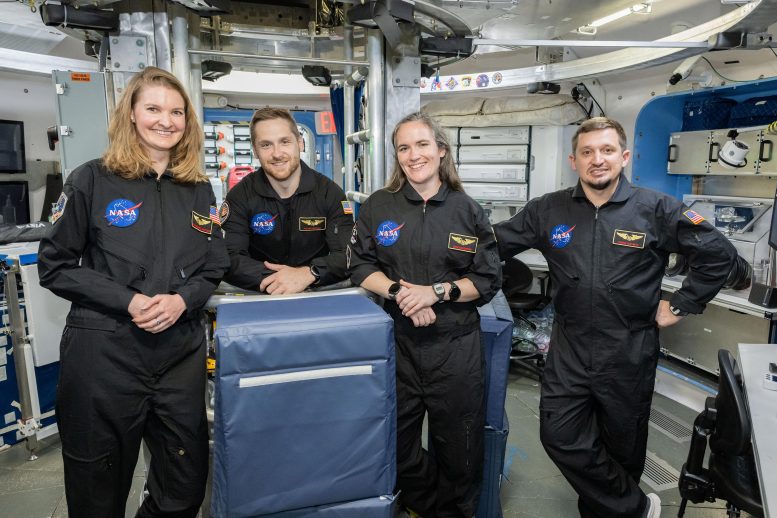 NASA HERA Crew Members Inside Analog Environment